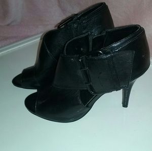 **2 for 20** Nine west large buckle ankle booties